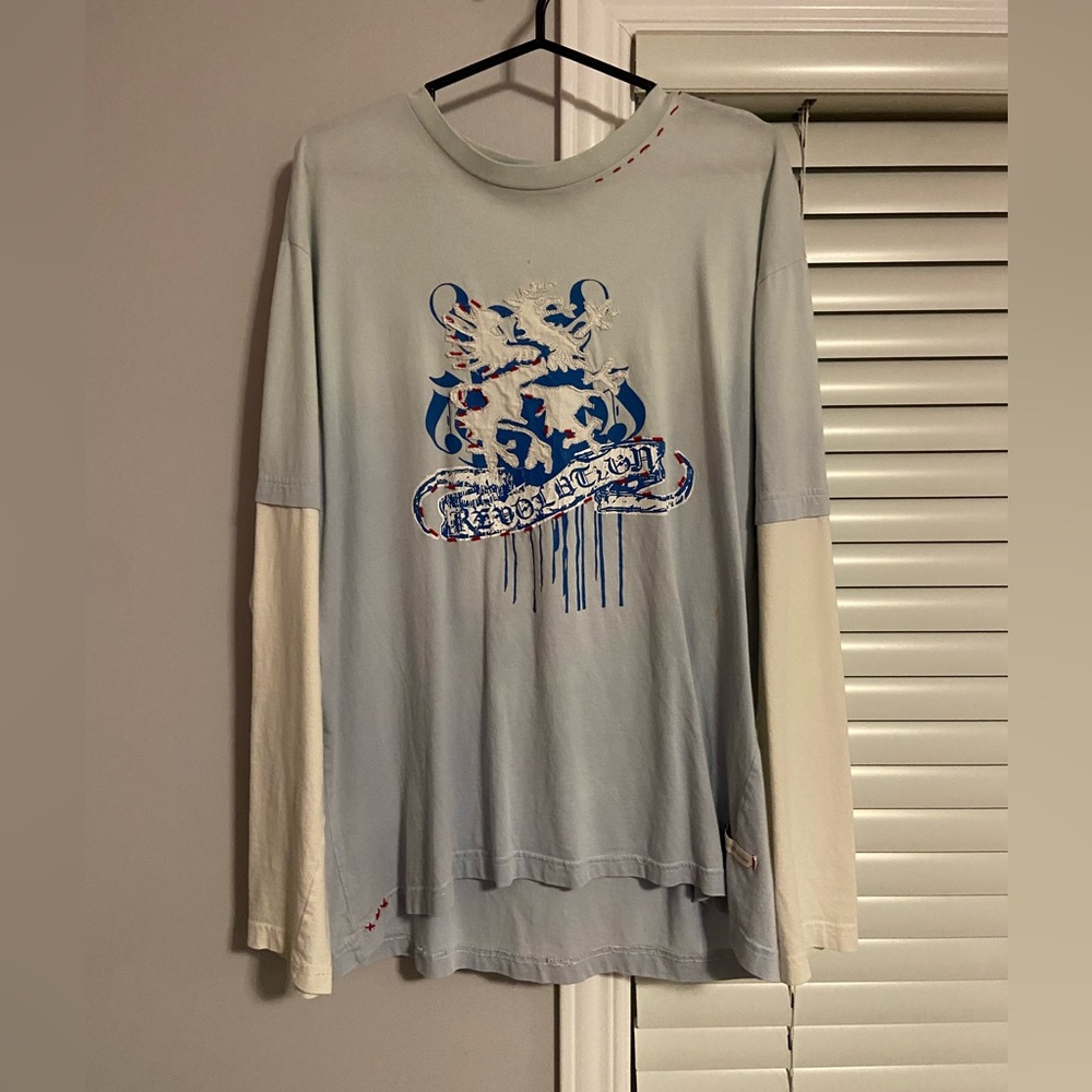 Blue Guru Long Sleeve Shirt (Blue)